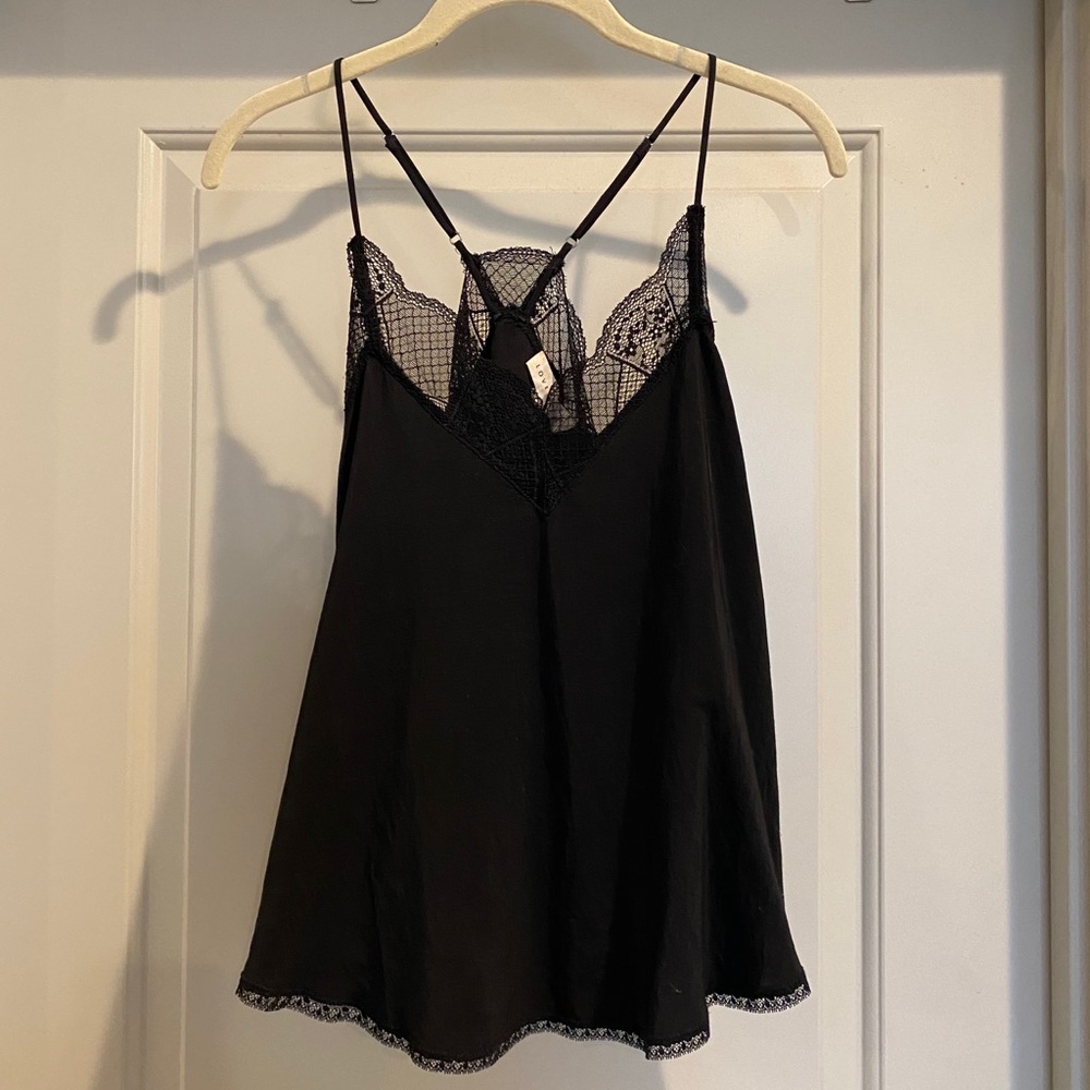 Black Lovestitch Tank